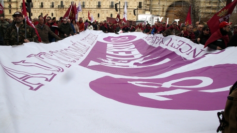 Manifestación 16F en León