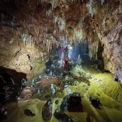 Descubren una nueva galería con formaciones "espectaculares" en la Cueva de Valporquero | Pedro González