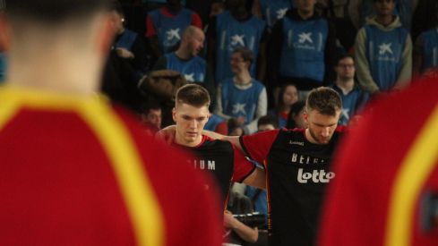 España se luce ante Bélgica en León | José Martín