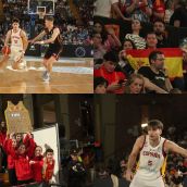 España se luce ante Bélgica en León 