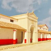 Reconstrucción del 'principia' o cuartel general romano de León | Ángel Morillo