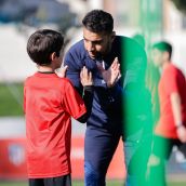 El Atlético de Madrid aterriza en León: Jóvenes talentos viven una semana única de fútbol en el Campus Oficial