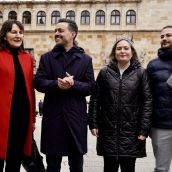 Diego Moreno insiste en la celebración de un debate público entre los dos candidatos a la secretaría general del PSOE en León | Campillo / ICAL Diego Moreno insiste en la celebración de un debate público entre los dos candidatos a la secretaría general del PSOE en León | Campillo / ICAL