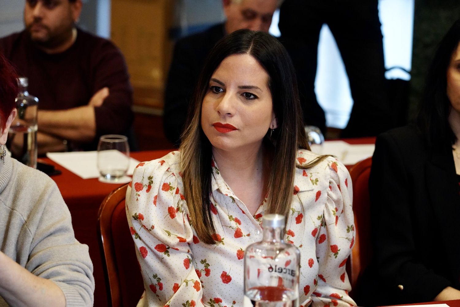 Nuria Rubio en la celebración del XIV Congreso Provincial de CCOO León | Campillo / ICAL