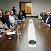 Los sindicatos convocantes del 16F exigen a la Diputación de León que pida a la Junta la transferencia de competencias