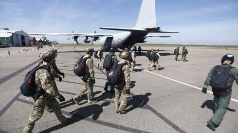 Aeródromo Militar de León | UPL pide que el Gobierno central aclare por qué se postula Villanubla para sede del Eurodrone | Campillo / ICAL