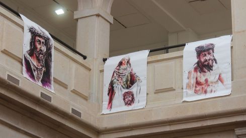 Exposición sobre la Pasión de Cristo en la Casa de las Carnicerías de León | José Martín