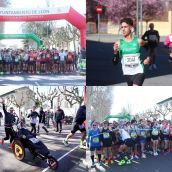 Cerca de 6.000 pesonas participan en las diferentes pruebas de la XV Media Maratón de León