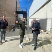 El delegado territorial de la Junta destaca las numerosas mejoras acometidas en Onzonilla (León) 