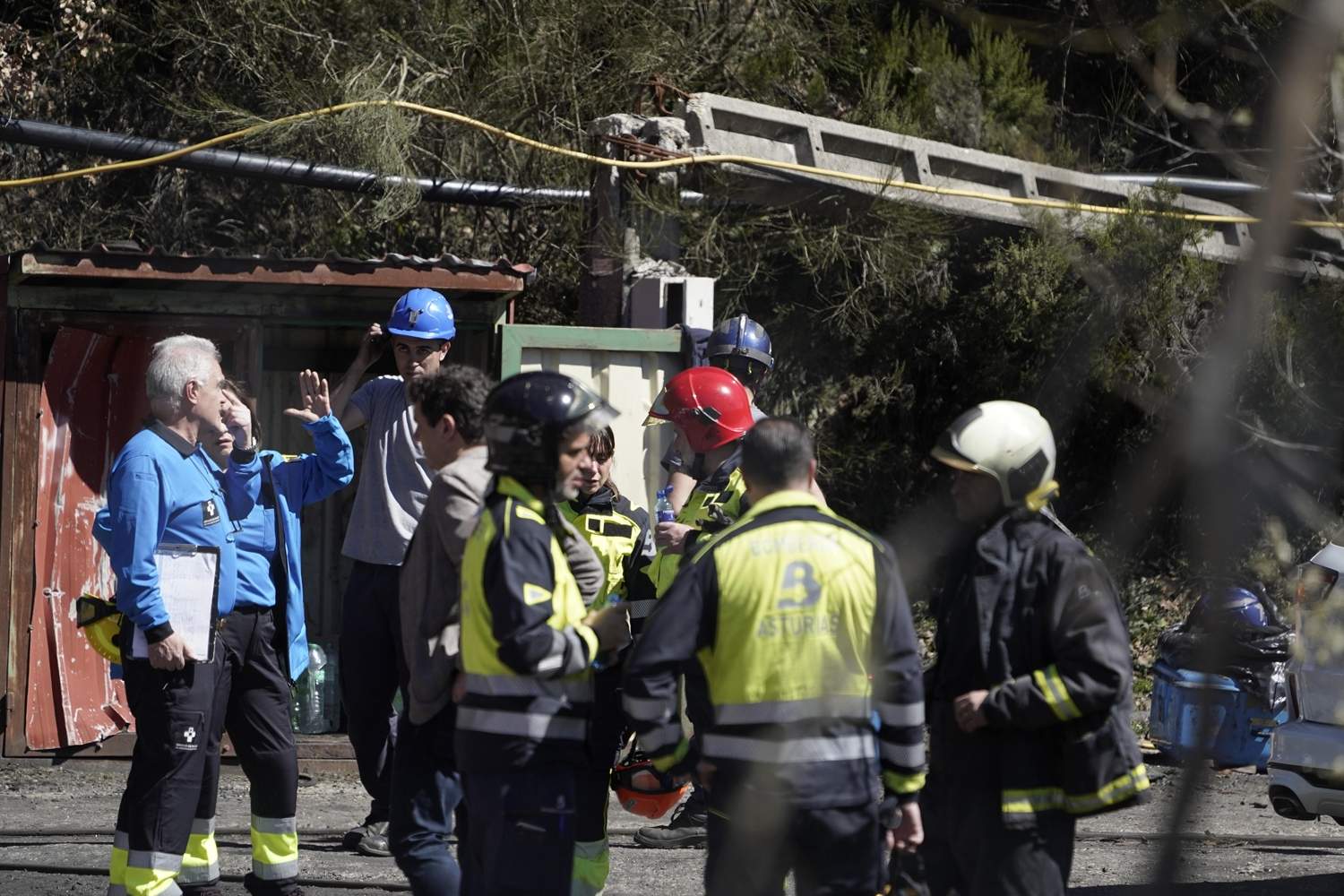 Archivo. Tragedia en la mina de Cerredo en Asturias |Foto: Emilio Atienza, ICAL 