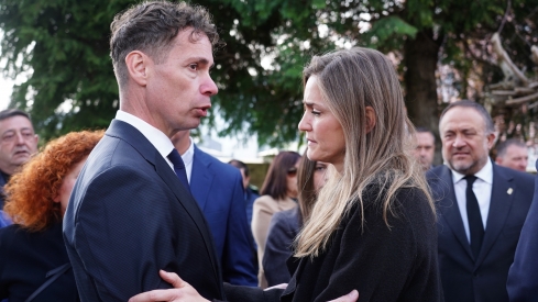 Funeral de los mineros fallecidos en Villablino | Foto: Campillo, ICAL