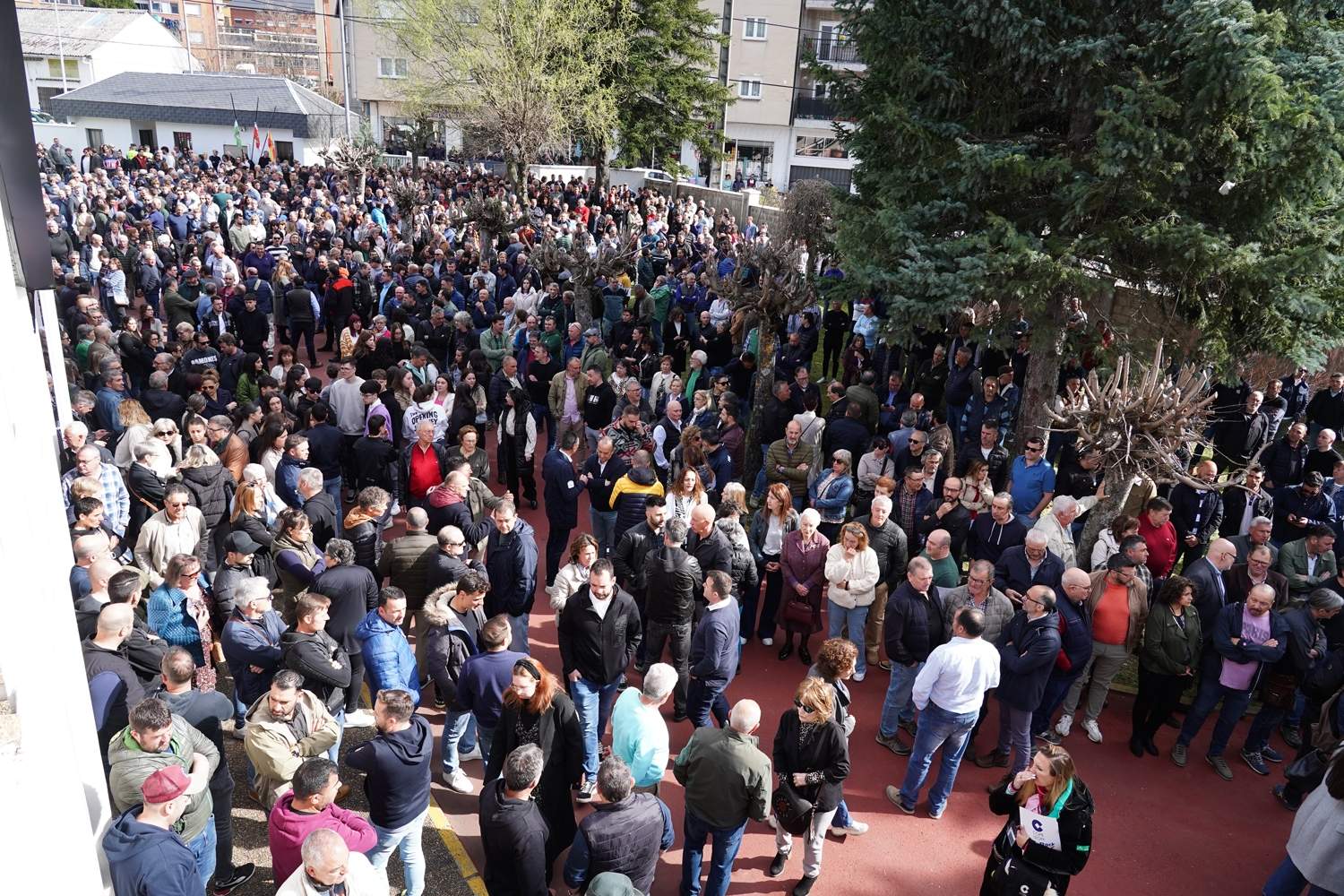 Funeral de los mineros fallecidos en Villablino | Foto: Campillo, ICAL