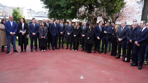 Funeral de los mineros fallecidos en Villablino | Foto: Campillo, ICAL