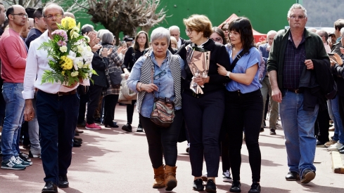 Funeral de los mineros fallecidos en Villablino | Foto: Campillo, ICAL