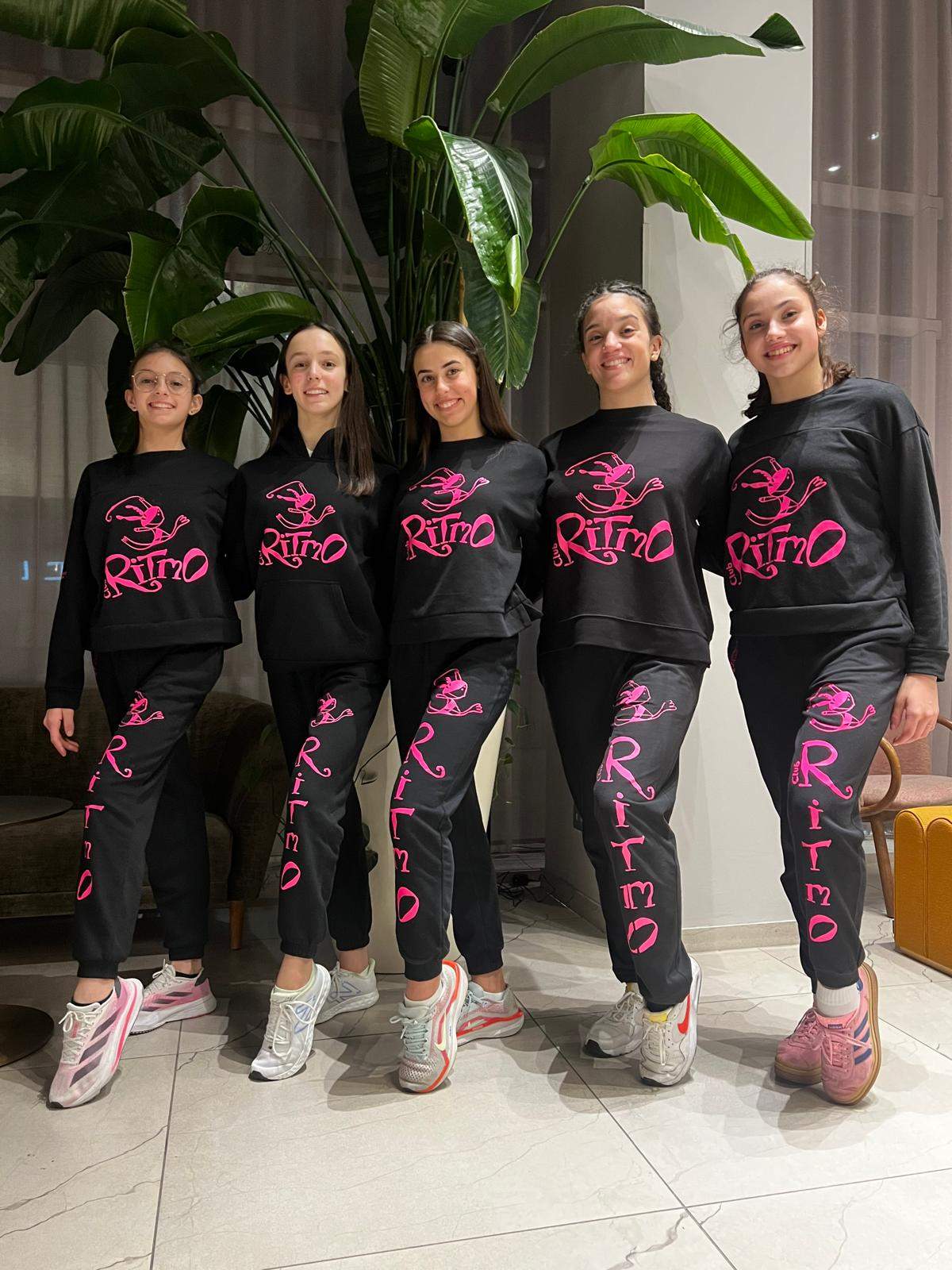 Gimnastas del Club Ritmo que viajarán a Eslovenia