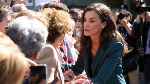  La reina preside el acto central del Tour del talento en León y proclamación del Premio Princesa de Girona CreaEmpresa 2025 | Peio García / ICAL