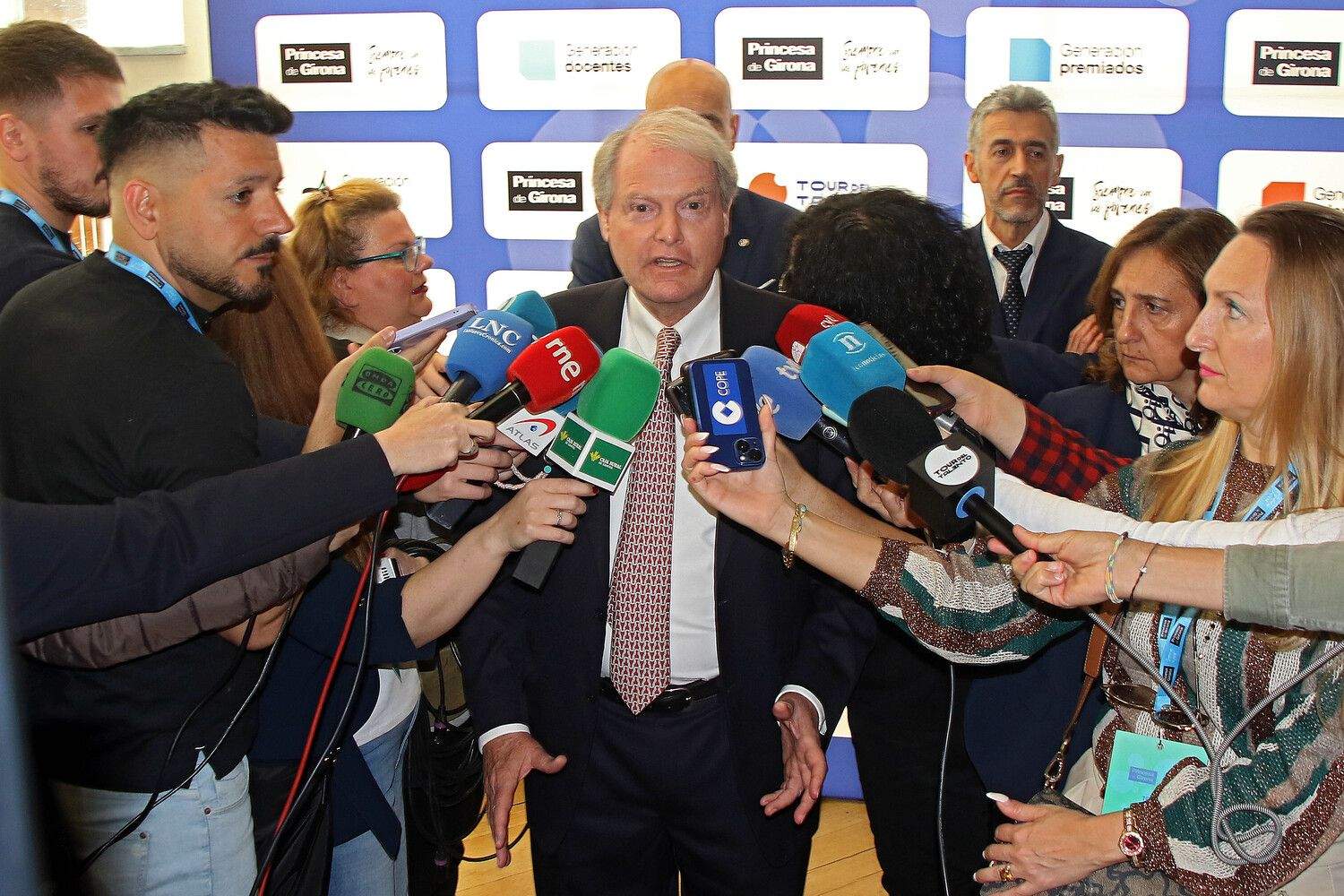 La reina preside el acto central del Tour del talento en León y proclamación del Premio Princesa de Girona CreaEmpresa 2025 | Peio García / ICAL La reina preside el acto central del Tour del talento en León y proclamación del Premio Princesa de Girona CreaEmpresa 2025 | Peio García / ICAL