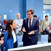 Óscar López destaca la inversión en digitalización en la provincia León durante su visita al Centro de Excelencia de HP