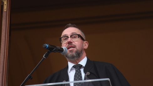 Pregón a Caballo de las Siete Palabras en León | José Martín