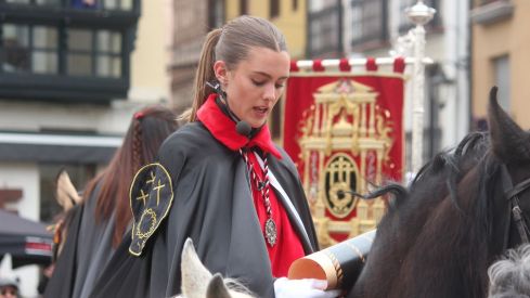 El Pregón a Caballo de las Siete Palabras anuncia los actos que protagonizarán en la Semana Santa en León | José Martín El Pregón a Caballo de las Siete Palabras anuncia los actos que protagonizarán en la Semana Santa en León | José Martín