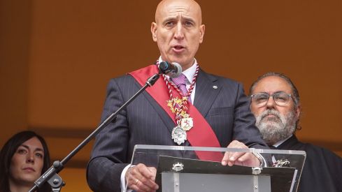 Pregón a Caballo de las Siete Palabras en León | Campillo / ICAL Pregón a Caballo de las Siete Palabras en León | Campillo / ICAL