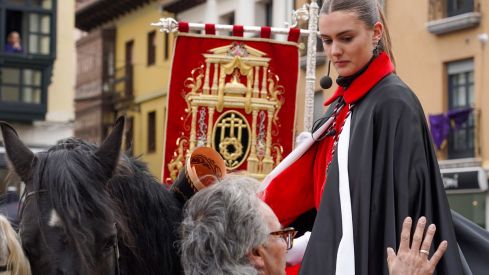 Pregón a Caballo de las Siete Palabras en León | Campillo / ICAL Pregón a Caballo de las Siete Palabras en León | Campillo / ICAL