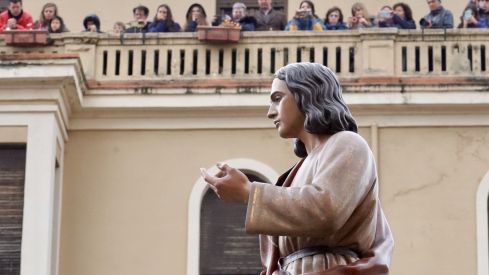 Acto de 'El Encuentro' a los pies de la Catedral de León | Campillo / ICAL