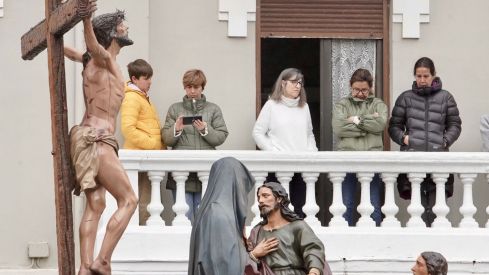 Acto de 'El Encuentro' a los pies de la Catedral de León | Campillo / ICAL Acto de 'El Encuentro' a los pies de la Catedral de León | Campillo / ICAL