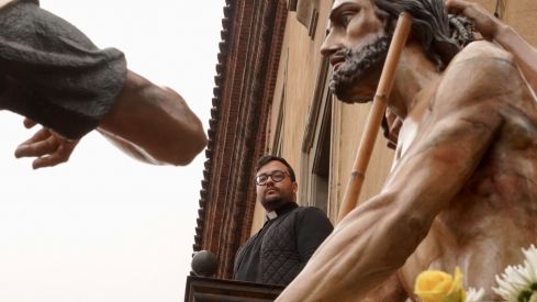 Acto de 'El Encuentro' a los pies de la Catedral de León | Campillo / ICAL