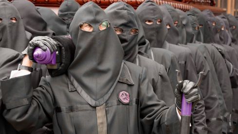 Acto de 'El Encuentro' a los pies de la Catedral de León | Campillo / ICAL