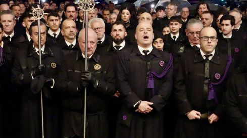 Acto de 'El Encuentro' a los pies de la Catedral de León | Campillo / ICAL