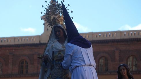 Procesión de El Encuentro en León | José Martín Procesión de El Encuentro en León | José Martín