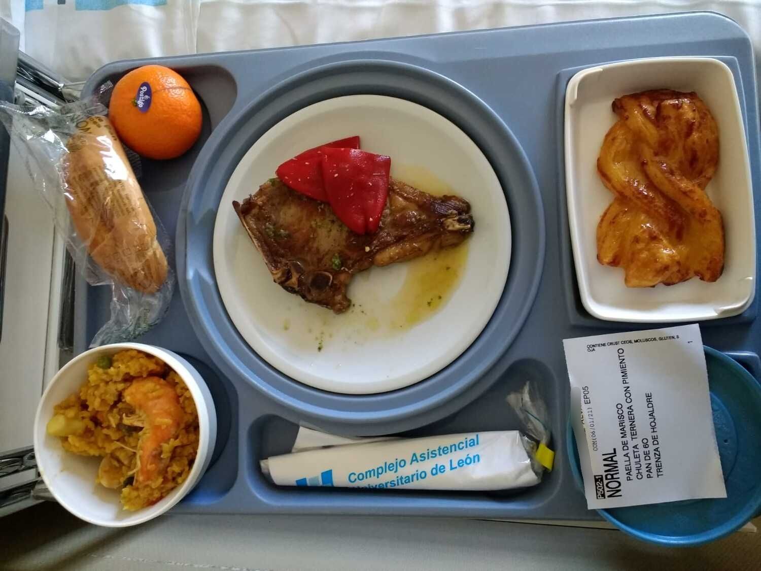 comida hospital de leon