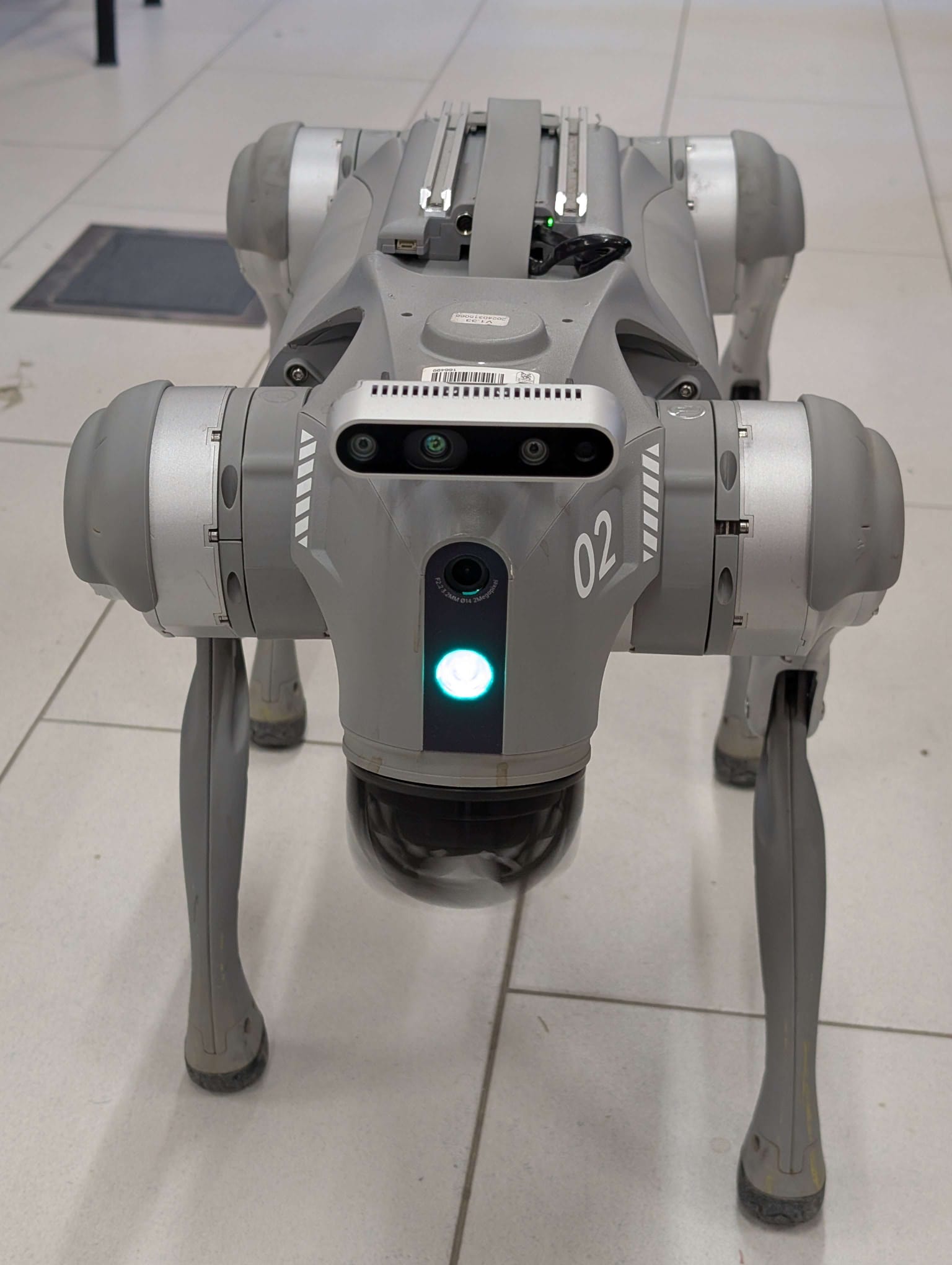 'Perro robot' diseñado por el Grupo de Robótica de la ULE