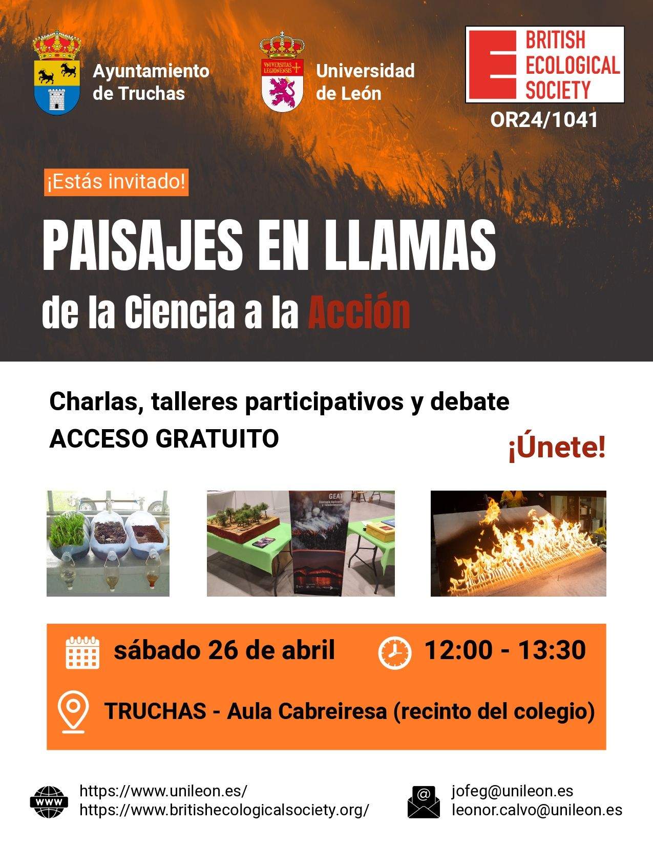 Cartel BES Outreach en Truchas Cartel BES Outreach en Truchas