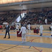 La Bañeza acoge con "éxito" la I Jornada Regional de Ránking de Esgrima