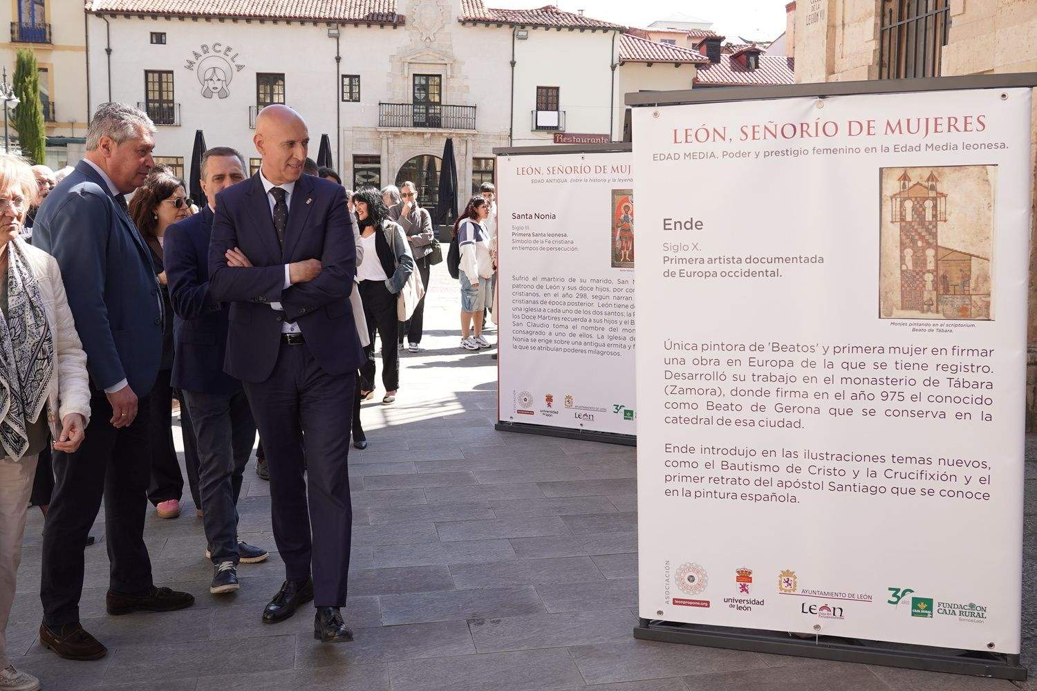 Inauguración de la exposición 'León. Señorío de Mujeres' | Campillo / ICAL