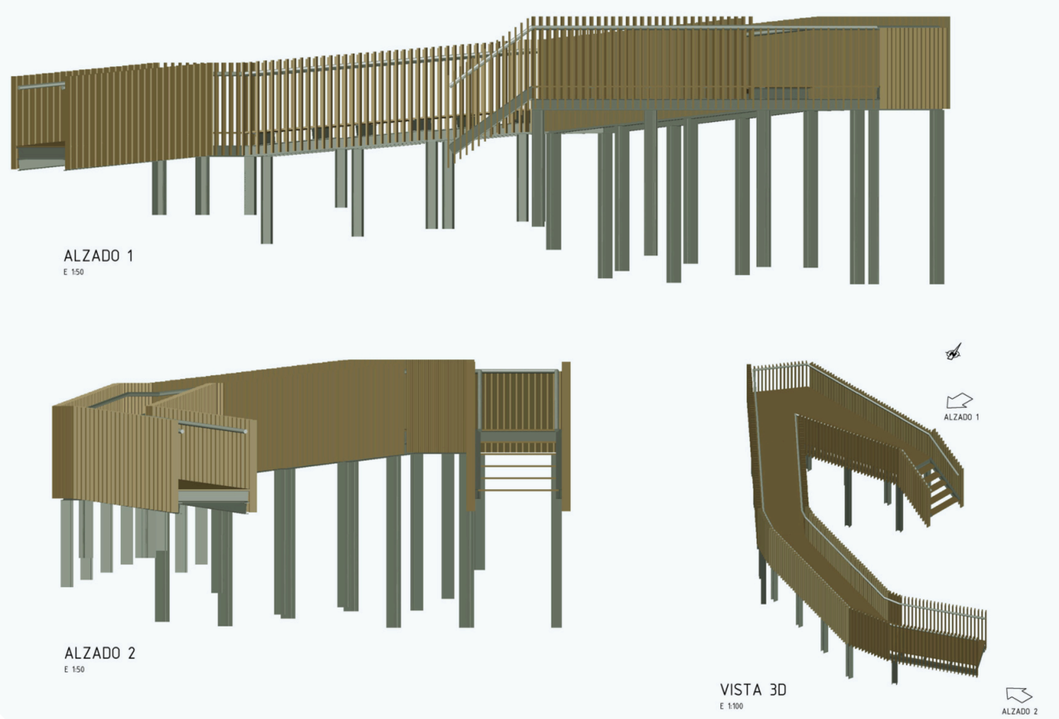 Infografía de la plataforma que se instalará en Pandetrave
