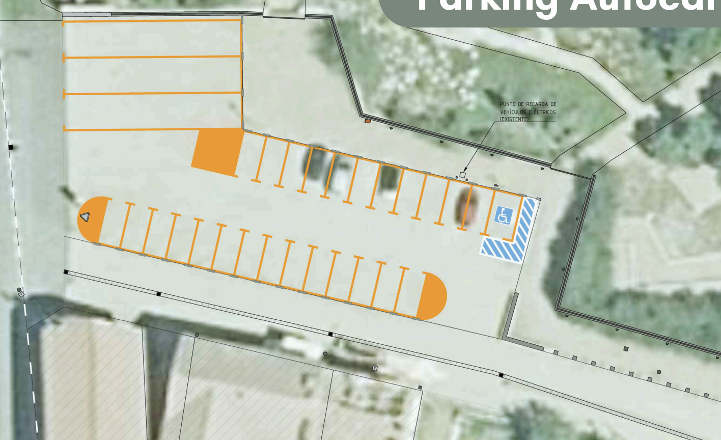 Lugar donde se proyecta el Parking Autocaravas de Lario