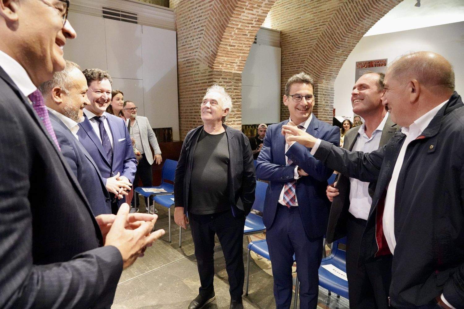 Ferran Adrià en el encuentro ‘De tú a tú’ de CaixaBank y Hostelería de León | Campillo / ICAL Ferran Adrià en el encuentro ‘De tú a tú’ de CaixaBank y Hostelería de León | Campillo / ICAL