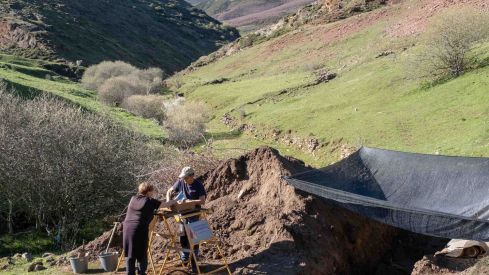 Exhumación en la fosa común de Busdongo (León) | Óscar Rodriguez / ARMH 