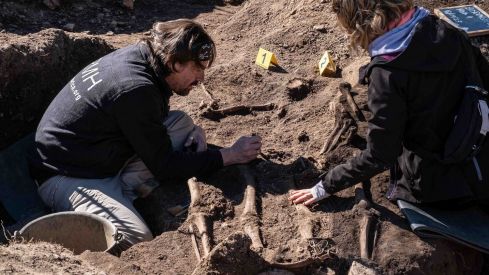 Exhumación en la fosa común de Busdongo (León) | Óscar Rodriguez / ARMH Exhumación en la fosa común de Busdongo (León) | Óscar Rodriguez / ARMH