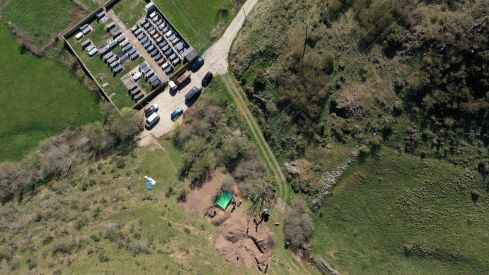 Exhumación en la fosa común de Busdongo (León) | Óscar Rodriguez / ARMH 