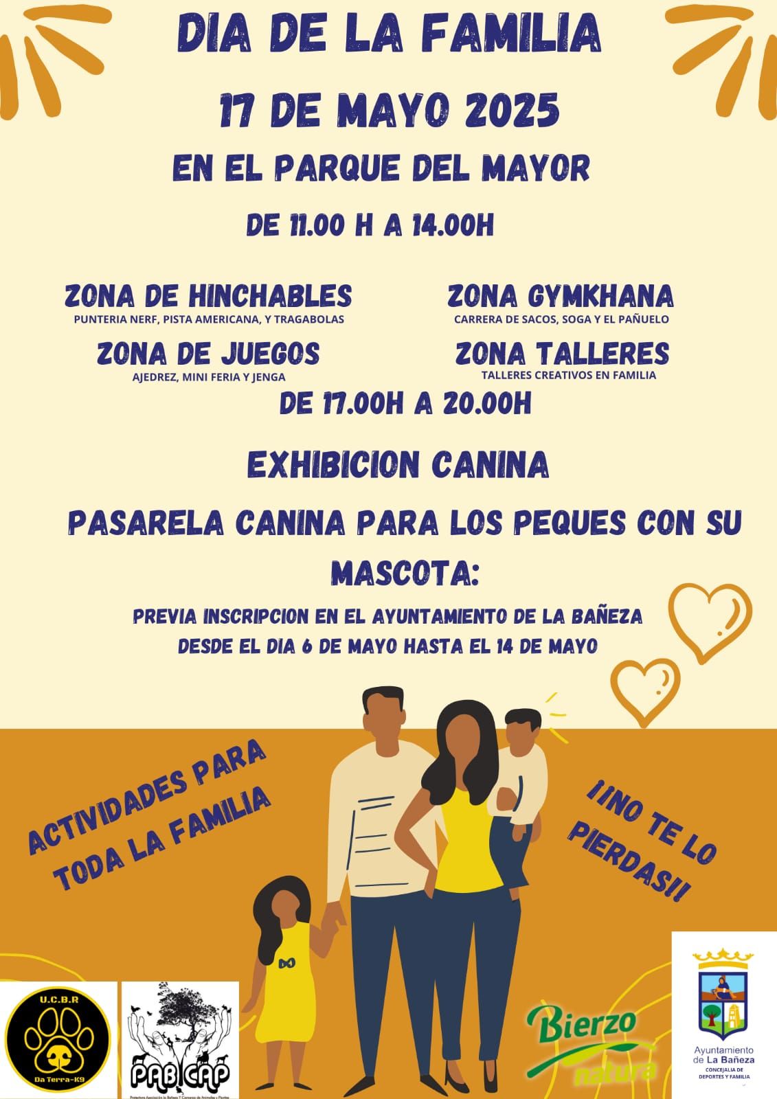 Programación del Día de la Familia en La Bañeza Programación del Día de la Familia en La Bañeza