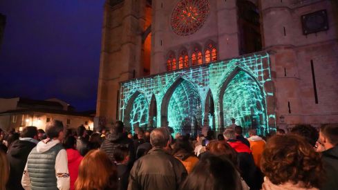 Las proyecciones en la catedral de León y en San Isidoro cambian de horario | Campillo / ICAL