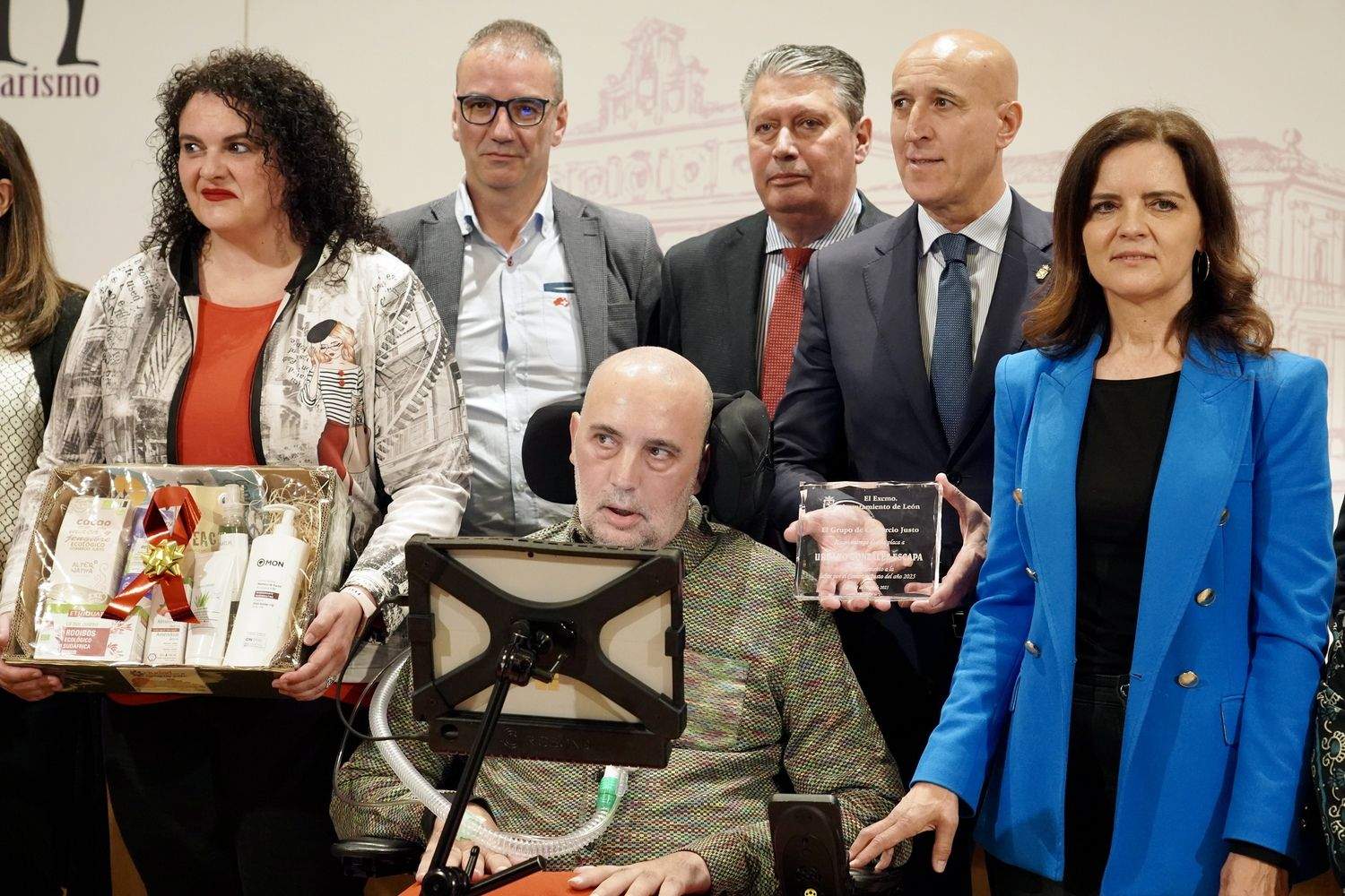 Urbano González Escapa, Premio a la Labor por el Comercio Justo en León | Campillo / ICAL