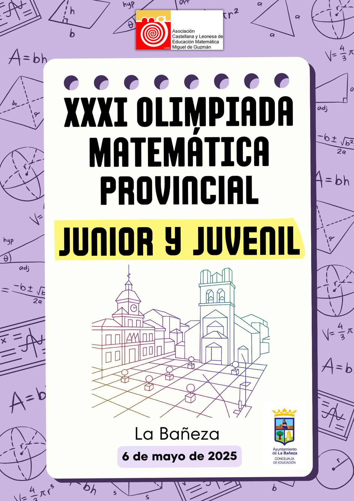 XXXI Olimpiada Matemática Provincial XXXI Olimpiada Matemática Provincial