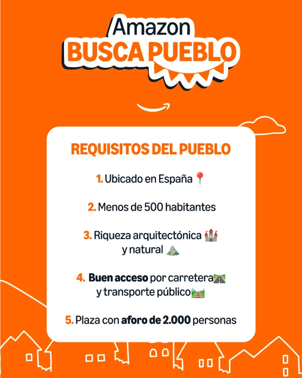 Requisitos para el concurso Amazon busca pueblo Requisitos para el concurso Amazon busca pueblo