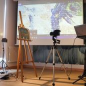 El Laboratorio Digital del Instituto de Humanismo y Tradición Clásica de la Universidad de León presenta un equipo fotográfico de alta resolución para el análisis de obras de arte | Campillo / ICAL