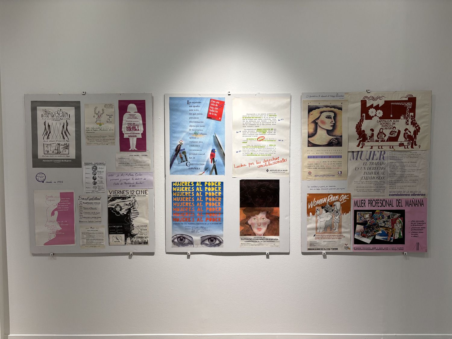 Presentación de la exposición '50 años de feminismo en León' en el Museo de León | José Martín